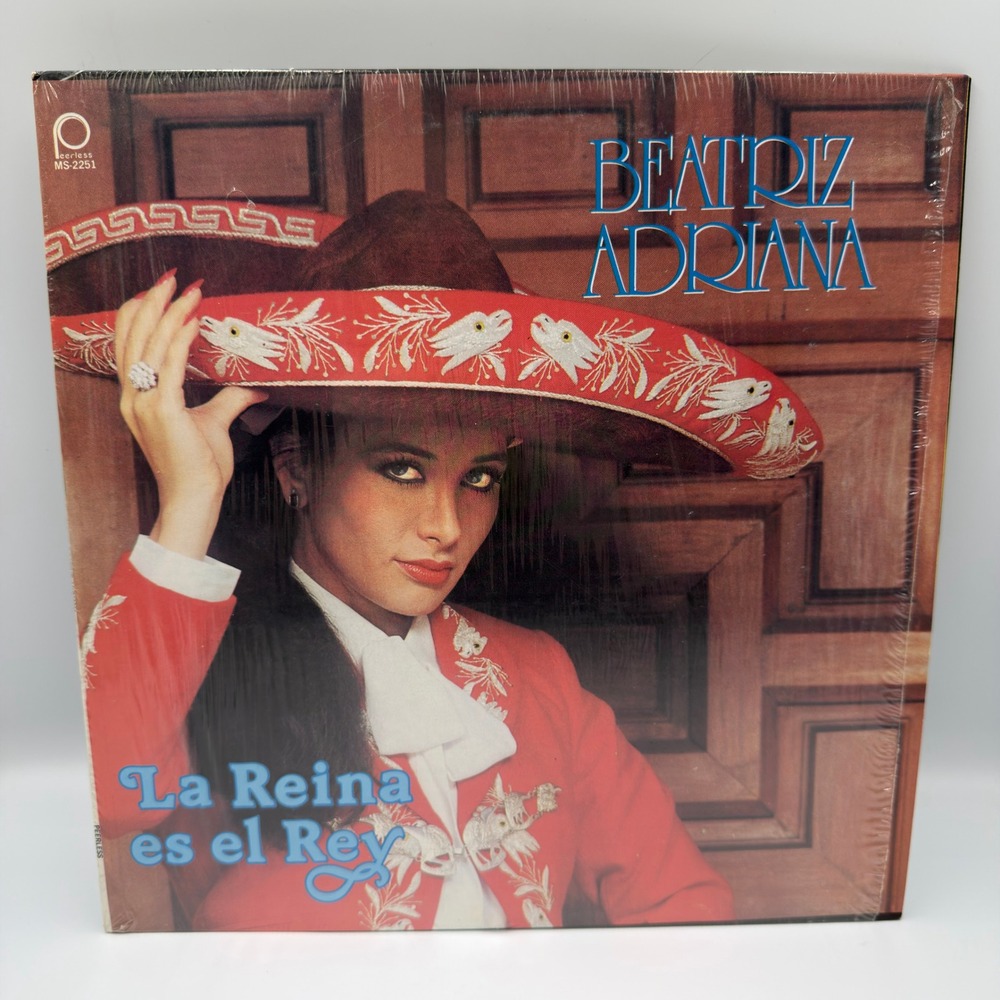 Beatriz Adriana La Reina es el Rey Vinyl LP 1981 Peerless MS-2251 Latin Ranchera
